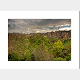 Town Houses of Edinburgh Posters and Art